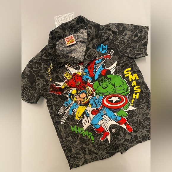 Marvel Other - Marvel Avengers Action Shirt size 2T